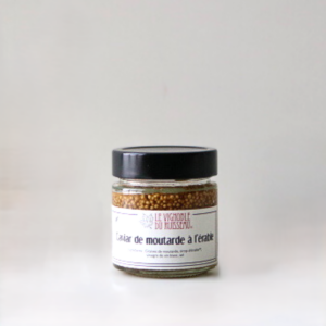 Caviar de moutarde à l'érable